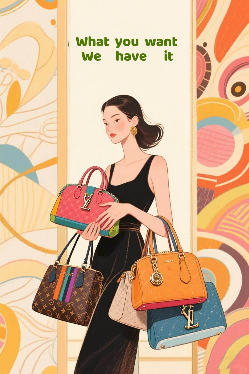 Select the price of the bag to place the order, return to WhatsApp to collect the orde